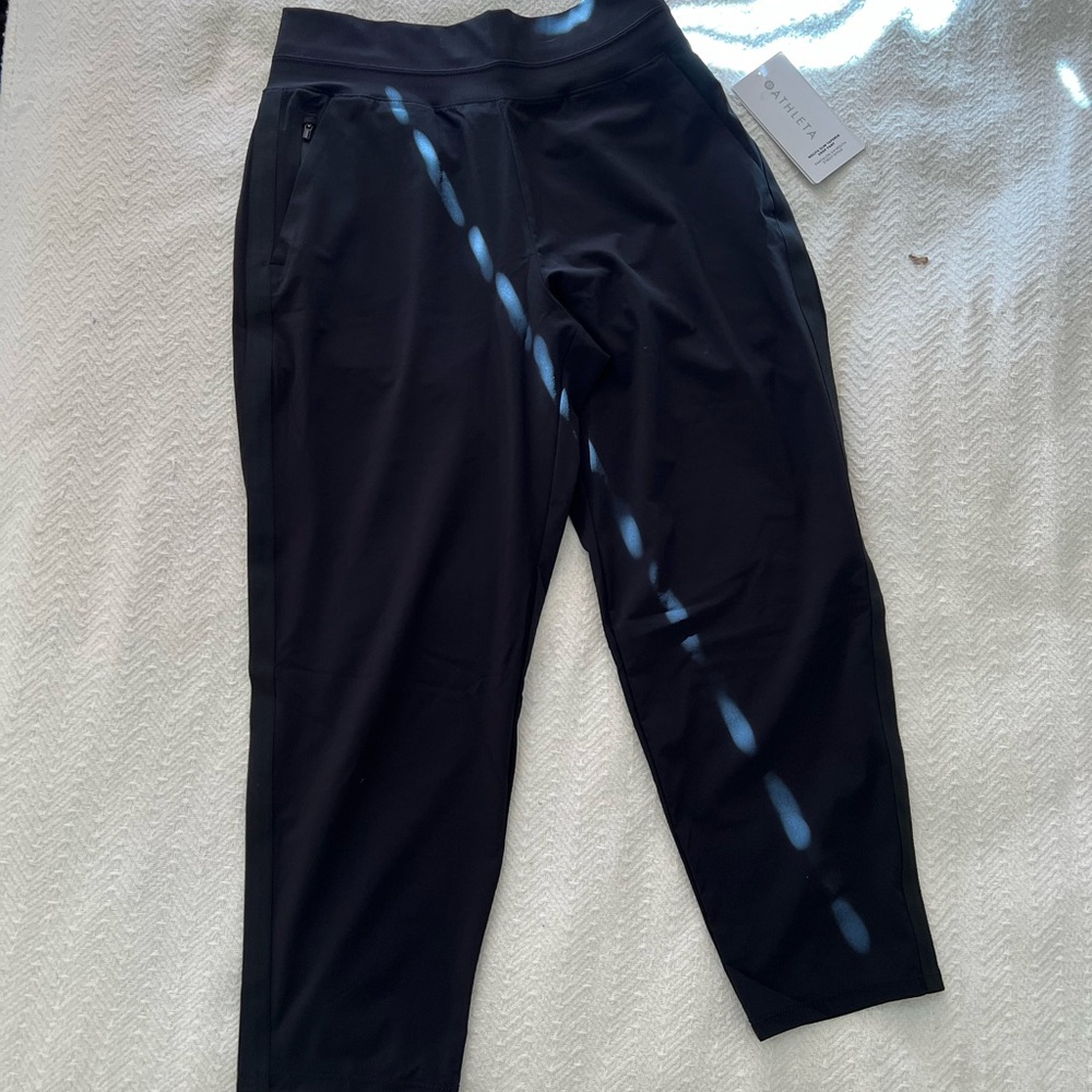 Athleta Nolita slim tapered crop pant, size 10